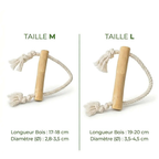 Guide des tailles Bois Tirepattes pour chien