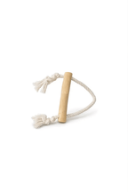 Jouet Tirepattes en bois et coton naturel pour chien — stimulation mentale